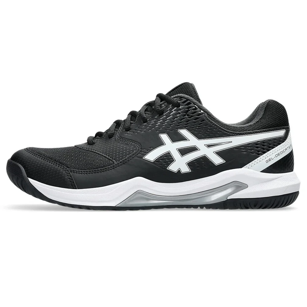 Asics Gel-Dedicate 8 1041A408-001 Sneakers Men's 12 D Black Tennis Shoes LIQ1282